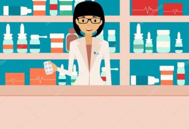 depositphotos_71886533-stock-illustration-happy-female-pharmacist-standing-in