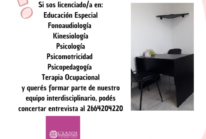 Anuncio Ciann con logo