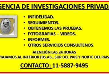 Agencia de Investigaciones Privadas