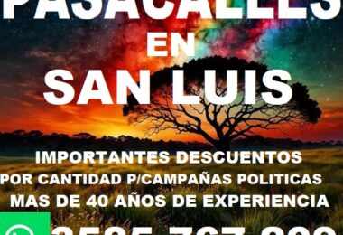 PASACALLES SAN LUIS